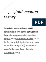 Superfluid Vacuum Theory - Wikipedia