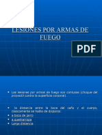 Lesiones Por Arma de Fuego