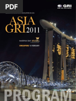 Download Asia GRI 2011 - Singapore - 16 February - Program Book by Global Real Estate Institute SN47897702 doc pdf