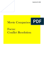 Movie Comparison Focus: Conflict Resolution: 42.notebook September 30, 2020