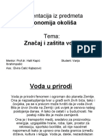 Prezentacija - Voda