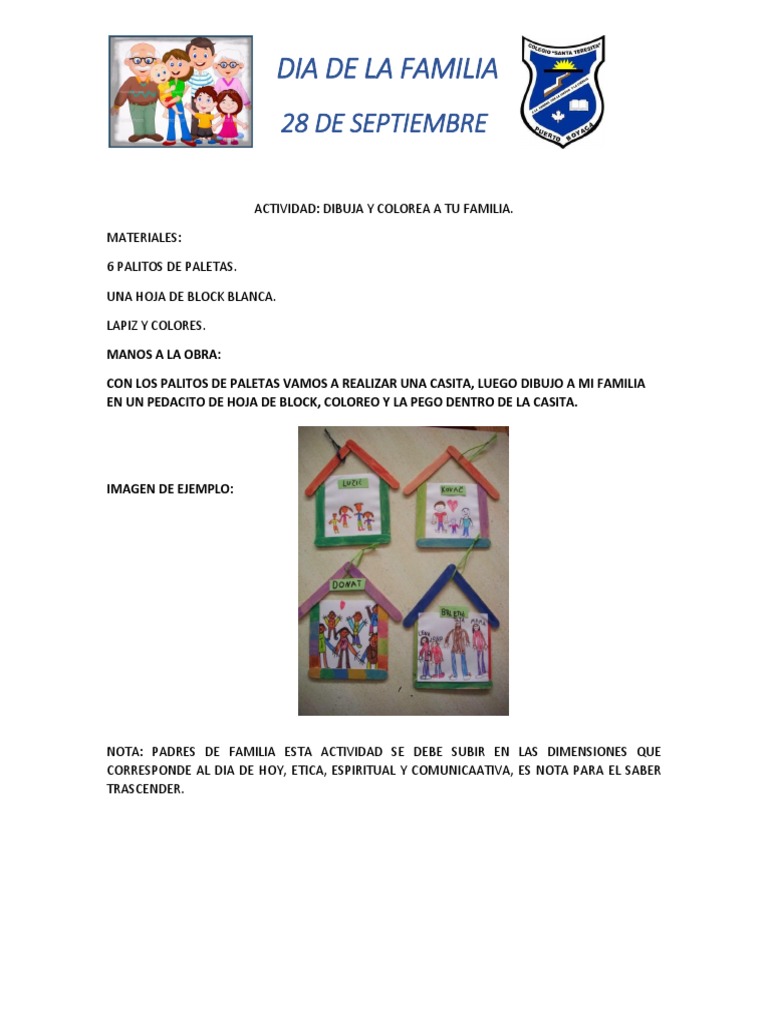 Dia de La Familia PDF | PDF | Arte