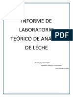 Practica # 4 Informe Analisis de La Leche