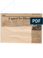 A Quest for Liberation - Meena Chopra MID-DAY April4, 1988