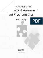 Semana 1 Coaley (2010) An Introduction To Psychological Assessment and Psychometrics (Pp. 1-6)