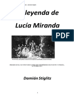 La Leyenda de Lucía Miranda - Damián Stiglitz