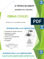 Universidad Técnica de Ambato: Obras Civiles