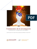 Fundamentos de La Investigación