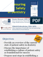 Ensuring Patient Safety in Dentistry: Denice Stewart, DDS, MHSA