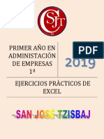 Ejercicios Excel PDF