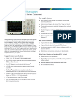 MSO5000B DPO5000B Mixed Signal Oscilloscope Datasheet 48W2956010 PDF