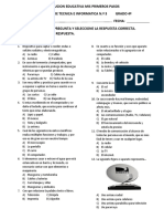 Evaluacion de Informatica 2 Profe Edwin Almagro