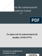 Los Medios de Comunicación en América Latina
