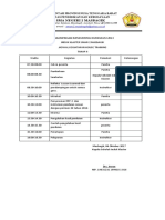 Jadwal in 2