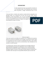 Servo-motores: control de posición y aplicaciones