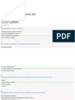 Cuestionario AP3 de evaluación con 86.84 puntos