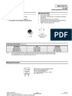 Sbr10100Ctb: Lead Free Finish, Rohs Compliant (Note 1) Also Available in Green Molding Compound (Note 2)