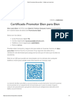 Perfil - Promotores Bien para Bien - Créditos Que Hacen Bien - PDF