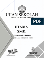 Fix Soal Usbk MTK Teknik 2019-2020 (Utama)