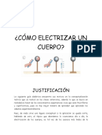 Cómo Electrizar Un Cuerpo