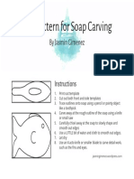 Fish-Pattern Soap Carving