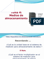 Temas 4 Medios de Almacenamiento