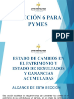 Sección 6 Niif para Pymes