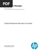 Change Management Help Topics For Printing