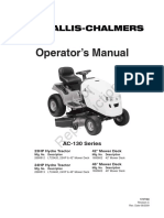 Allis Chalmers AC-130 Series Operators Manual