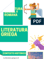 Diapositivas - Literatura Griega y Romana