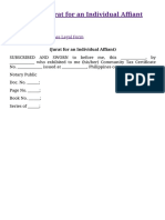Form No. 6--Jurat for an Individual Affiant _ Philippines Legal Form.pdf