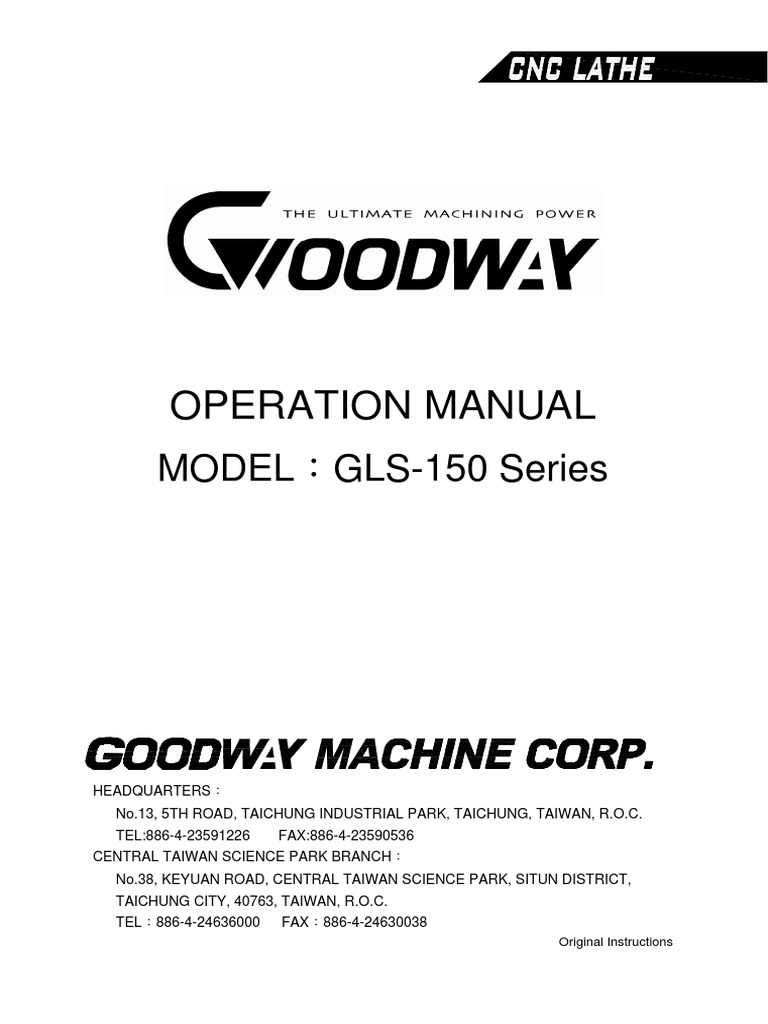 f Gls-150 Operation Manual 16ver | PDF | Switch | Power Supply