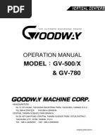 Gv-500&780 Operation Manual 04 Ver