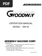 SW-42 OPERATION MANUAL 02 Ver and SW-42 PARTS LIST-02 Ver PDF