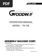 Ts-100 Operation Manual 11 Ver