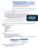 Lea Detenidamente Las Siguientes Instrucciones Similarmente Será para El Examen Final