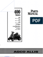AGCO Allis 400 SERIES Owner's Manual PDF