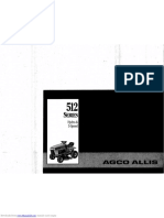 AGCO Allis 512 Gear-Series Operator's Manual PDF