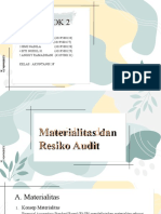 Materialitas Dan Resiko Audit Kel 2