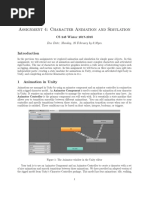 Assignment 4: Character Animation and Simulation: CS 248 Winter 2017-2018 Due Date: Monday, 26 February by 6:30pm