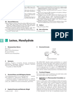 Lactose Monohidrat (p.464-369) 393-398