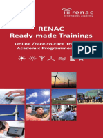 Renac Ready-Made Trainings: Online /Face-to-Face Trainings Academic Programmes 2020