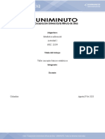 Actividad 1 y 2 Estadistica Tyn