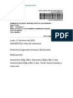 Documento de Receta Médica