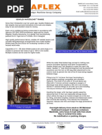 Seaflex Waterload ™ Range: Austin & Mclean 300T Load Test On Maersk Advancer