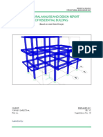 Etabs Report Sample | PDF | Stairs | Beam (Structure)