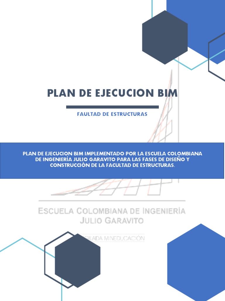 Plan de Ejecución BIM para Facultad Estructuras | PDF | Autodesk Revit ...
