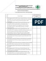 Bukti Monitoring Tugas PJ UKM