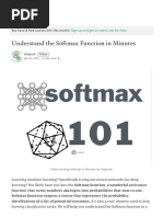 Medium Understand The Softmax Function in Minutes F3a59641e86d