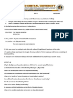 Effects of pandemic on health and lifestyle of people in Lower P. Burgos